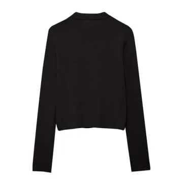 Pinclodly Bow Tie Front Women's Cardigan - Trendy & Cozy