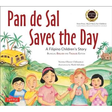 Bilingual Children's Book Pan de Sal Saves the Day