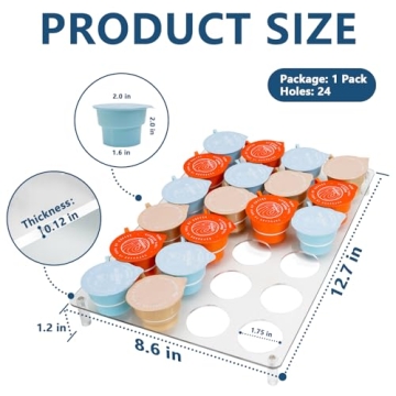 Stylish ZOWZOW K-Cup Holder - Organize Your Coffee Pods