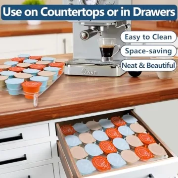 Stylish ZOWZOW K-Cup Holder - Organize Your Coffee Pods