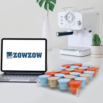 Stylish ZOWZOW K-Cup Holder - Organize Your Coffee Pods