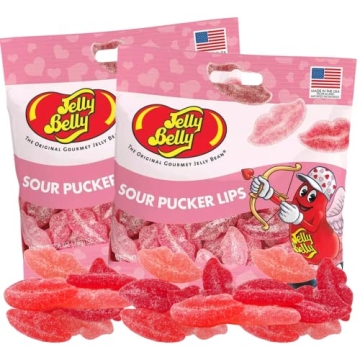 Delicious JELLY BELLY Sour Pucker Lips for All Ages