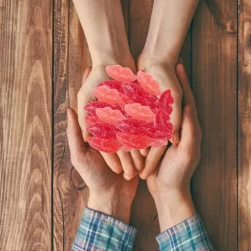 Delicious JELLY BELLY Sour Pucker Lips for All Ages