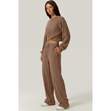 QINSEN Women 2 Piece Sweatsuit Set for Style and Comfort