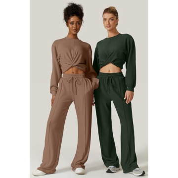 QINSEN Women 2 Piece Sweatsuit Set for Style and Comfort