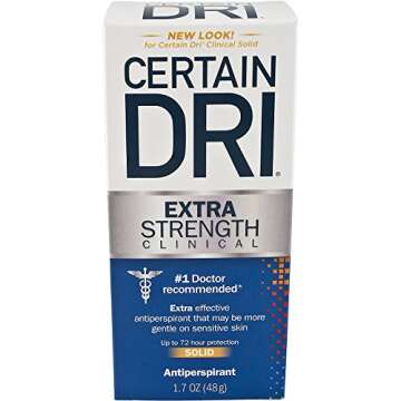 Certain Dri Antiperspirant Solid for Excessive Perspiration - Pack of 3