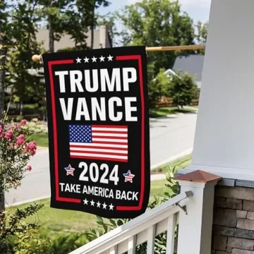 Trump Vance 2024 Garden Flag for Outdoor Use