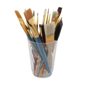 Oodles of Brushes 25-Piece Art Brush Set for Crafting