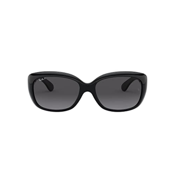 Ray-Ban Women's RB4101 Jackie Ohh Butterfly Sunglasses - Stylish and Polarized for Optimal Eye Prote...