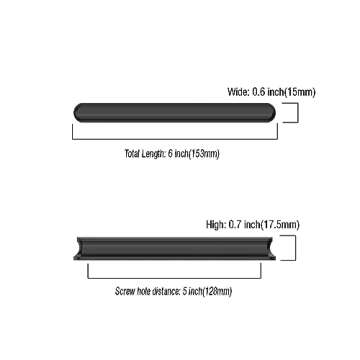 Stylish Matte Black Cabinet Handles for Home Upgrades