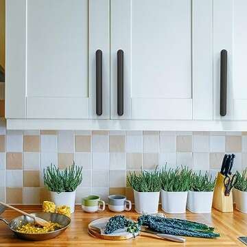 Stylish Matte Black Cabinet Handles for Home Upgrades