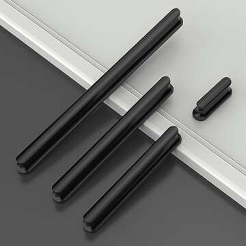 Stylish Matte Black Cabinet Handles for Home Upgrades