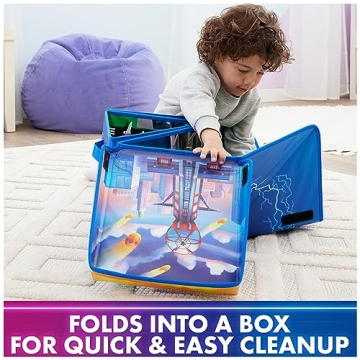 PAW Patrol Play Mat Gift Pack with Chase & Vee Cars for Kids