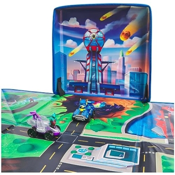 PAW Patrol Play Mat Gift Pack with Chase & Vee Cars for Kids