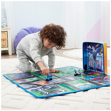 PAW Patrol Play Mat Gift Pack with Chase & Vee Cars for Kids