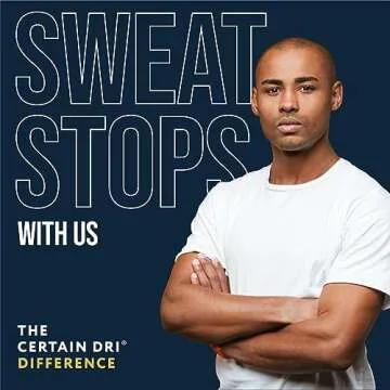 Certain Dri Extra Strength Clinical Antiperspirant Solid Deodorant, Hyperhidrosis Treatment for Men & Women, Long-Lasting 72hr Protection, Effective Sweat Control, Powder Fresh Scent, 1.7oz, 3 Pack