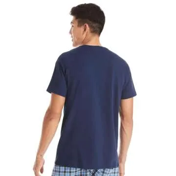 Hanes Men's Pocket Tees, Moisture-Wicking Cotton, 6-Pack