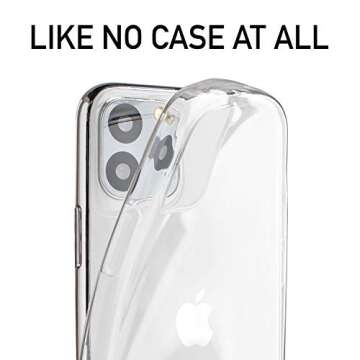 totallee Clear iPhone 11 Pro Max Case, Thin Cover Ultra Slim Minimal - for Apple iPhone 11 Pro Max (2019) (Transparent)