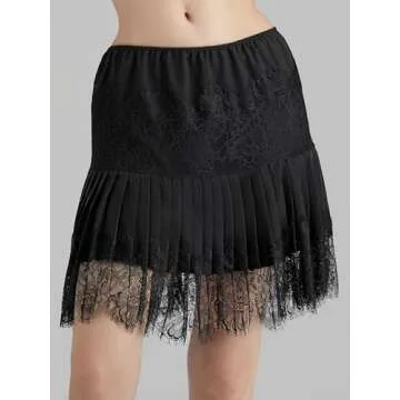 Chic Lace Tiered Mini Skirt for Fashionable Summer Looks