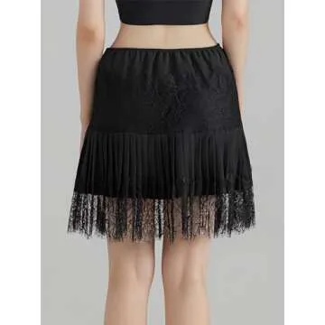 Chic Lace Tiered Mini Skirt for Fashionable Summer Looks