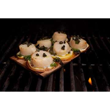 6 Pack Cedar Grilling Planks for Salmon and More. Sourced and made in the USA.