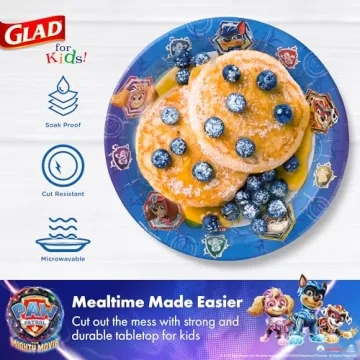 Glad for Kids PAW Patrol Paper Plates - Fun & Sturdy