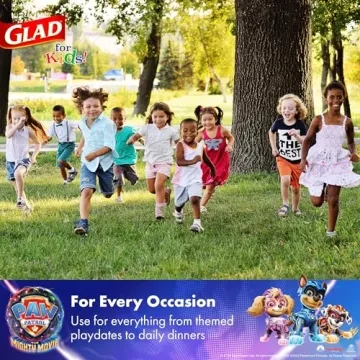 Glad for Kids PAW Patrol Paper Plates - Fun & Sturdy