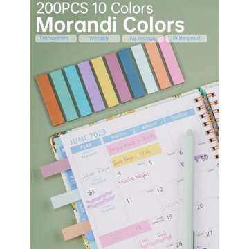 Highlighter and Gel Pen Set for Bible Study and Note-Taking