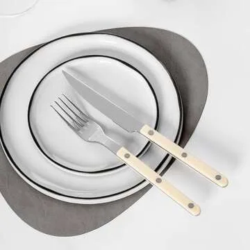 GOODJAYVEN 16-Piece Stainless Steel Flatware Set for All Occasions