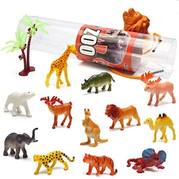 82 Piece Animal Toy Set for Kids - Exciting Play & Learning