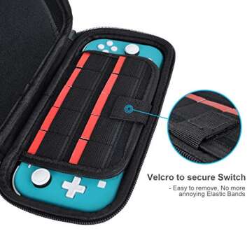 Daydayup Switch Case for Nintendo Switch Lite with Accessories