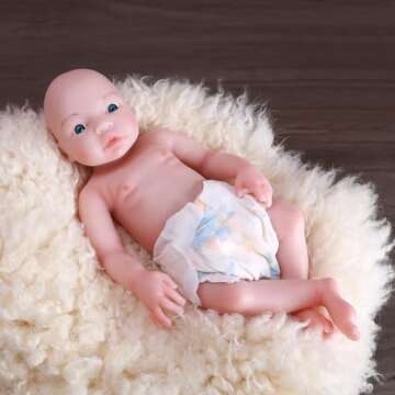 Realistic 18" Silicone Baby Doll - Perfect Gift for All Ages