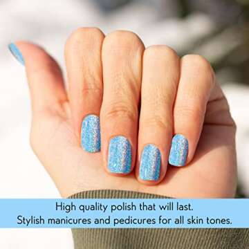 Color Club Blue Heaven Color Club Halo Huesnail Lacquer .5 Fl Ounce - 15 Ml, 0.5 fluid_ounces