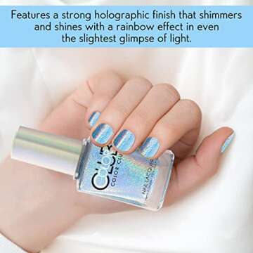 Color Club Blue Heaven Color Club Halo Huesnail Lacquer .5 Fl Ounce - 15 Ml, 0.5 fluid_ounces