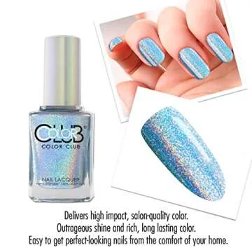 Color Club Blue Heaven Color Club Halo Huesnail Lacquer .5 Fl Ounce - 15 Ml, 0.5 fluid_ounces