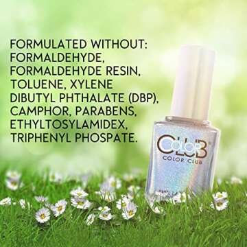 Color Club Blue Heaven Color Club Halo Huesnail Lacquer .5 Fl Ounce - 15 Ml, 0.5 fluid_ounces