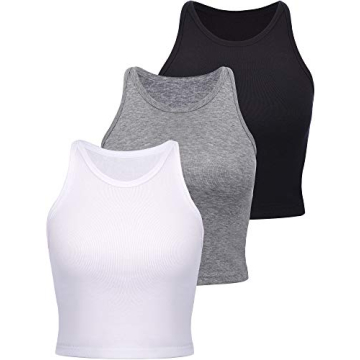 Stylish Crop Tank Tops for Women - Soft & Versatile