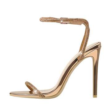 Sparkly Rhinestone High Heels for Women - LISHAN Shoes