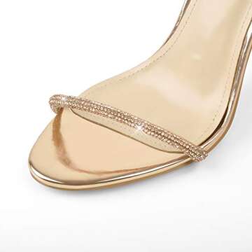 Sparkly Rhinestone High Heels for Women - LISHAN Shoes