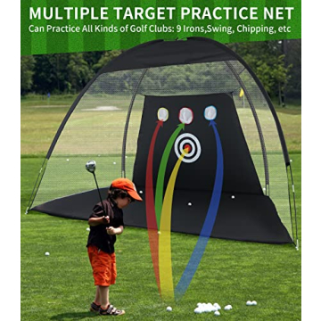 Durable Golf Practice Net for Indoor and Outdoor Training