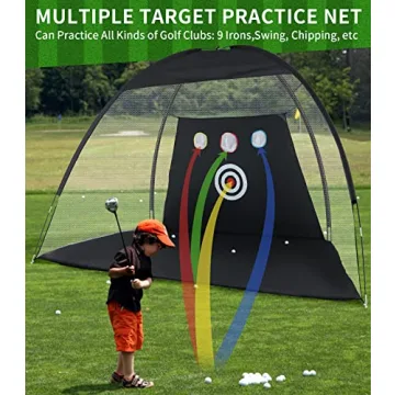 Durable Golf Practice Net for Indoor and Outdoor Training