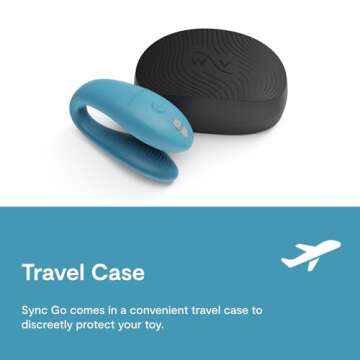 We-Vibe Sync Go Couples Vibrator | App Controlled Pleasure