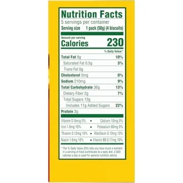 belVita Cranberry Orange Breakfast Biscuits, 20 Total Biscuits