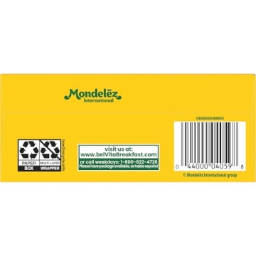 belVita Cranberry Orange Breakfast Biscuits, 20 Total Biscuits