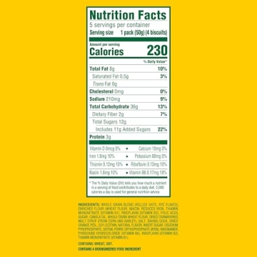 belVita Cranberry Orange Breakfast Biscuits, 20 Total Biscuits