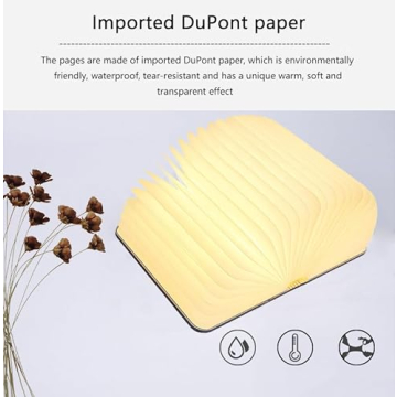 Anwick Lamp Book Folding Mood Light - Versatile LED Table Lamp