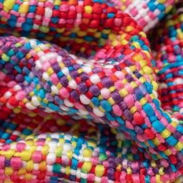 BATTILO HOME Colorful Throw Blanket - Cozy & Stylish