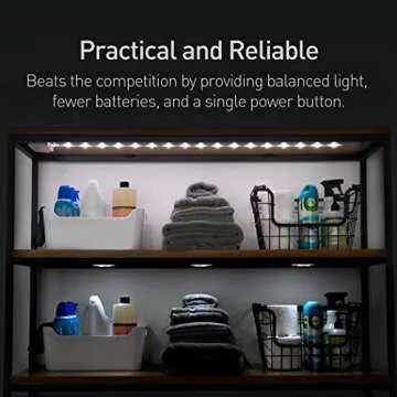 Luminoodle Under Cabinet Lighting - Easy LED Strip Solution