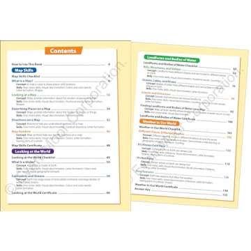 Evan-Moor Skill Sharpeners: Geography Grade K Student Edition Supplemental or homeschool Activity Bo...