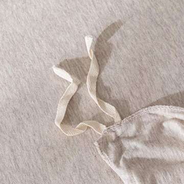 DONEUS Jersey Knit Duvet Cover Set Extra Soft and Comfy